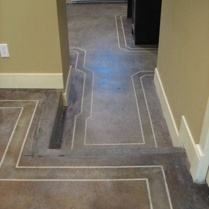 Polished Concrete Floor — Sun Life Insurance Vernon
